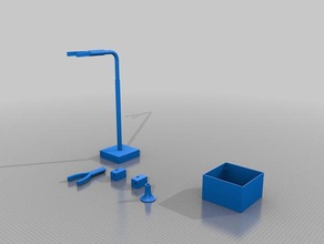 soporte secador decoração 3d print model - Mito3D