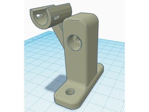 el filamento de la guía tensión alambre apoyo 3d print model - Mito3D