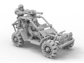 gaslands buggy toys games 40k mad max post apocalyptic tauros warhammer 3d print model - Mito3D