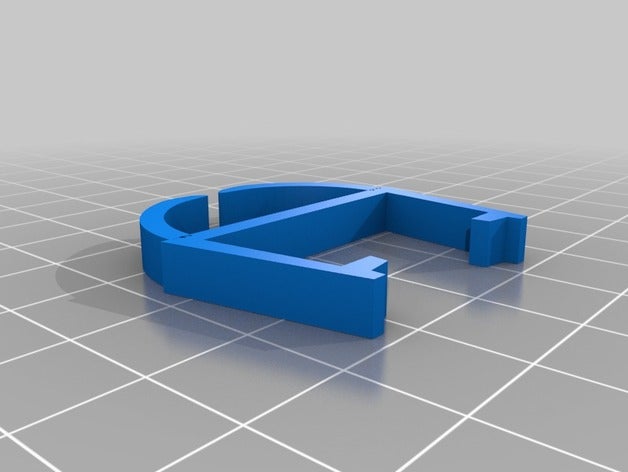 ikea elvarli estante cabo de clipe office 3D print model - Mito3D