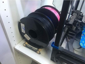 bobina reposição titular suporte vertical 3d a impressora os acessórios filamento de spool vara 3d print model - Mito3D