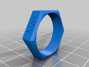 reverse engineers ring customized jewelry costumize engineering 3d print model - Mito3D