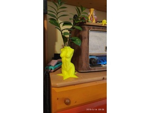 woman body vase 3d printing 3d print model - Mito3D