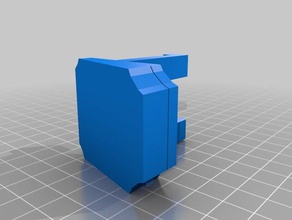 fixation grille aeration pour support vor legrand &agrave visser 3d printing 3d print model - Mito3D