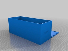 minha caixa personalizada contentores 3d print model - Mito3D