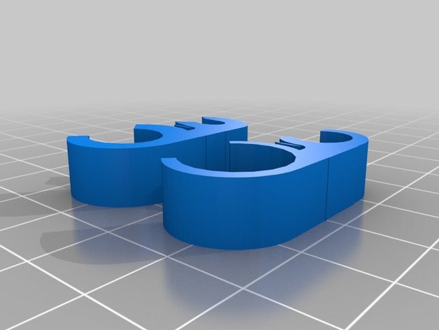 canne à pêche clips 3D print model - Mito3D