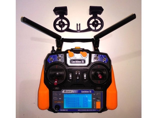 fs-i6 mod more channels functions switch range rc vehicles 14 channel antennas eachine external firmware flysky fsi6 grip hobby pigtail protector rssi stick protection swb swe tgy-i6 transmitter turnigy upgrade 3D print model - Mito3D