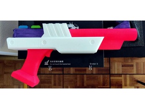 arcade miss fortune arma da liga lendas 3d impressão cosplay prop lol cor-de-rosa roxo ultravioleta vídeo do jogo 3d print model - Mito3D