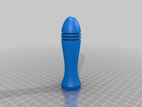 rolling pin handle remixed 3d printing 3d print model - Mito3D