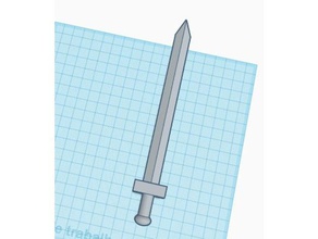 sword basic art tools 3d print model - Mito3D