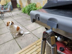 hook weber spirit ii gas barbecue outdoor garden grill 3d print model - Mito3D