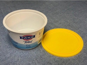 fage 7oz 200g lid kitchen dining 3d print model - Mito3D