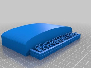 mani pad Rasenfläche 3d drucken - Griffbrett fingerboard Rampe 3d print model - Mito3D