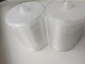 cotton pads holder 3d printing 3d print model - Mito3D