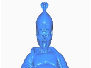 undead priest buddha egyptian collection sculptures remix 3d print model - Mito3D