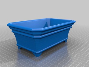 bonsai Topf ver10 Container 3d print model - Mito3D