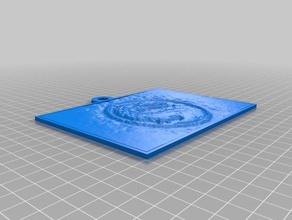 dane karvonen-baker 2d sanat özelleştirilmiş 3d print model - Mito3D