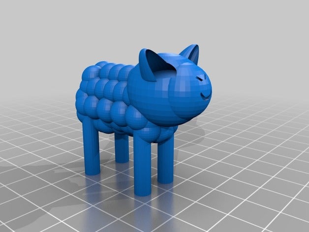 sheeeeeeeep 3d printing 3D print model - Mito3D