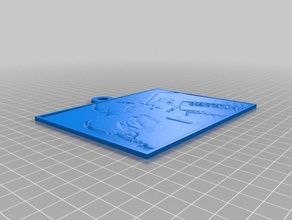 tanner 2d art personalizado 3d print model - Mito3D