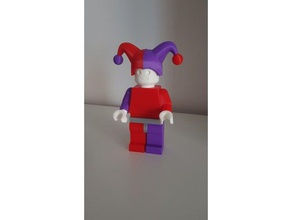 gigante de lego jestro chapéu brinquedo jogo acessórios 3d print model - Mito3D