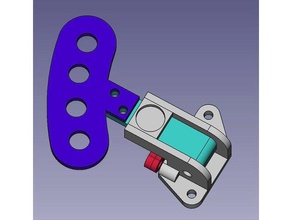paddle shifter montajı özel formül türü tekerlek manyetik Otomotiv 3d print model - Mito3D