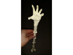 backscratcher accessories bones 3d print model - Mito3D