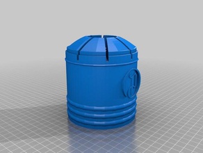 windlicht f&uumlr glasflasche 3d la impresión teelicht teelichthalter 3d print model - Mito3D