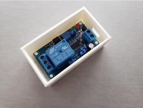 timed relay box electronics 3d print model - Mito3D