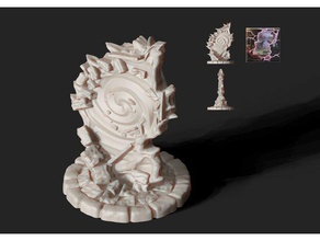 rift token mansions madness toy game accessories 28mm boardgame cthulhu dimension door gate eldritch horror fantasy lovecraft magic portal rpg tabletop 3d print model - Mito3D