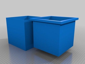 mold cement pot diy 3d print model - Mito3D