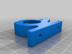 25mm pipe clamp office 3d print model - Mito3D