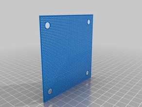 rejilla ventilador 80x80 3d yazıcı parçaları 3d print model - Mito3D