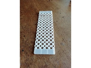 articulado de la pulsera con cierre magnético las pulseras bracciale 3d print model - Mito3D