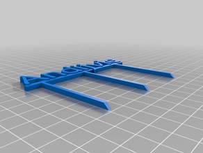 signos de jardín tuin bordjes al aire libre jardinería urbana vegetal 3d print model - Mito3D