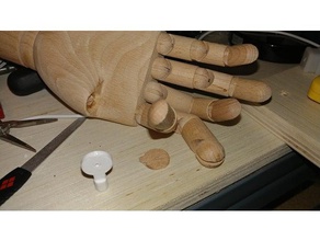 ikea handskalad joint repair art decoration wooden 3d print model - Mito3D