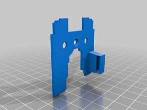 adventurer3 duct short 3d print model - Mito3D