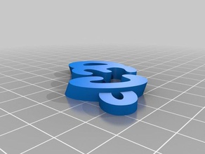 llavero c3d keychains customized 3d print model - Mito3D