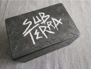 subterra Seyahat kutusu boardgames kollu kartı seyahat çantası 3d print model - Mito3D