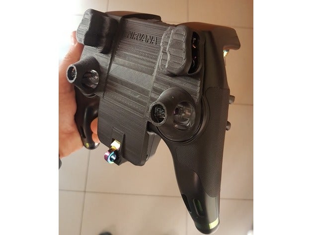 nirvana nv-14 benutzerdefinierte Abdeckung rc Fahrzeuge flysky dark knight nv14 ufpv 3D print model - Mito3D