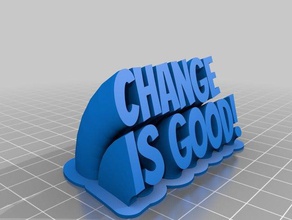 change good office customized 3d print model - Mito3D