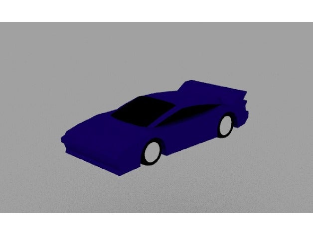 lotus esprit v1 des véhicules voiture 3D print model - Mito3D