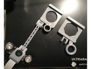 anycubic i3 mega pi-Weitwinkel-Kamera Brutstätte montieren 3d Drucker - Zubehör Kamera-Halterung Magnet-Halter raspberry pi Kamera Weitwinkel Weitwinkel-Objektiv 3d print model - Mito3D