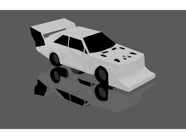 audi quattro sport v1 i veicoli auto 3D print model - Mito3D