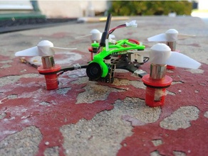 lowrider montagem de câmera palito dlqfpv 8bitchrist aio vtx suporte daddlovesquads dlq kabab fpv quadcopter pequeno grito toothpickframe 3d print model - Mito3D