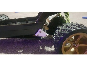 rc auto, il differenziale posteriore di montaggio rcvehicles auto tinkercad 3d print model - Mito3D