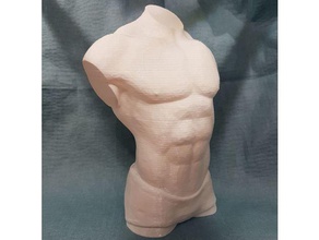 man body vase mode sculptures male sculpture 3d print model - Mito3D