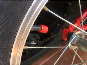 lastik vana kapağı biraz daha iyi ayarlamak çeviriyorsun spor açık havada bici bicicleta bisiklet dağ bisikleti rueda tapon 3d print model - Mito3D