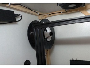support bobine pour caisson 3d printer accessories 3d print model - Mito3D