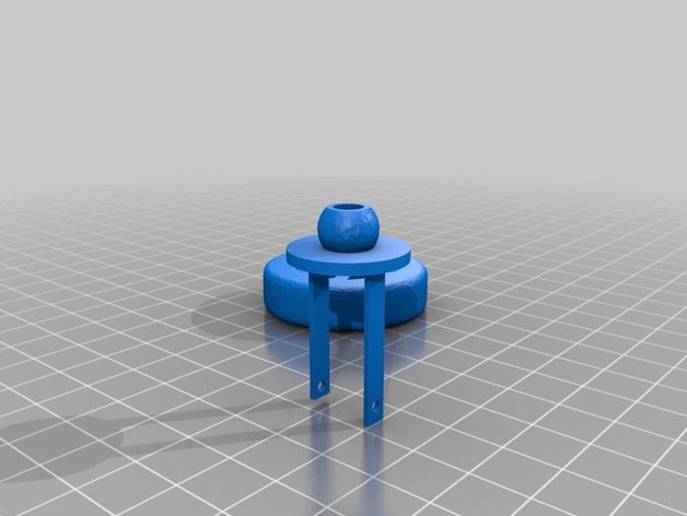 caster ruota la 3D print model - Mito3D