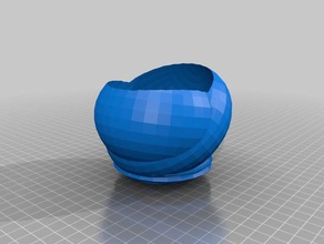 il vaso La stampa 3d pot 3d print model - Mito3D